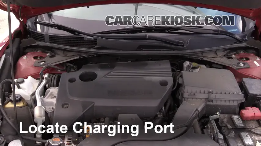2017 Nissan Altima SL 2.5L 4 Cyl. Air Conditioner Recharge Freon